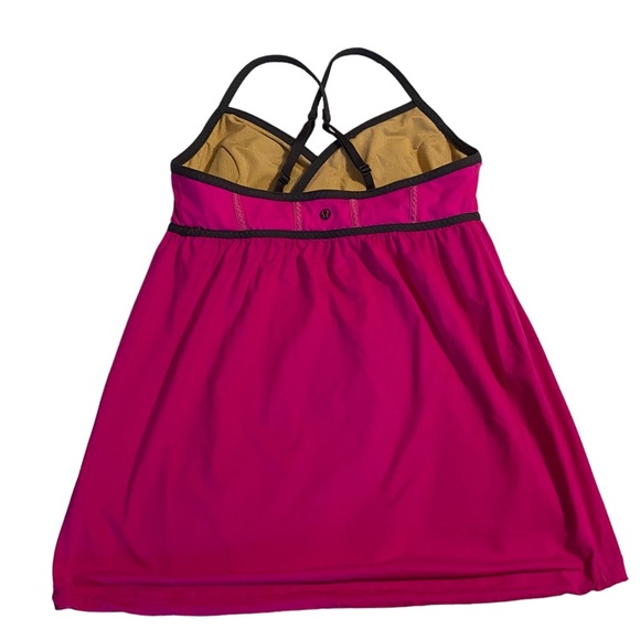Lululemon Pink Spaghetti Strap Tank Top Size 8 - Picture 2 of 3